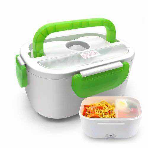 Electric Heating Lunch Box | Portable Food Warmer Lunch Box | Electric Food Heater Container | Heated Lunch Box for Office & Travel