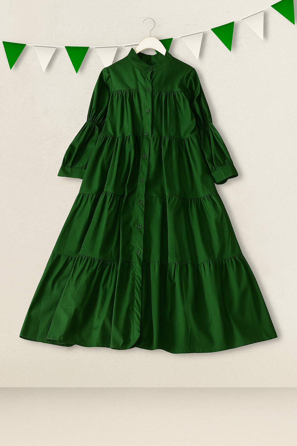 Paristaan Trending Panel Style Long Cotton Frock for Women & Girls – Summer 2025 Collection | 14th August Independence Day Special Edition | Lightweight & Stylish Casual Wear