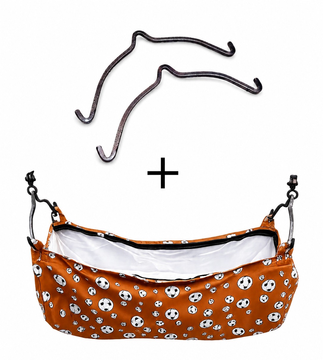 Baby Cradle metal hooks with Mosquito Net | Hanging Baby Jhoola Cloth Swing Bed for Newborn Infants