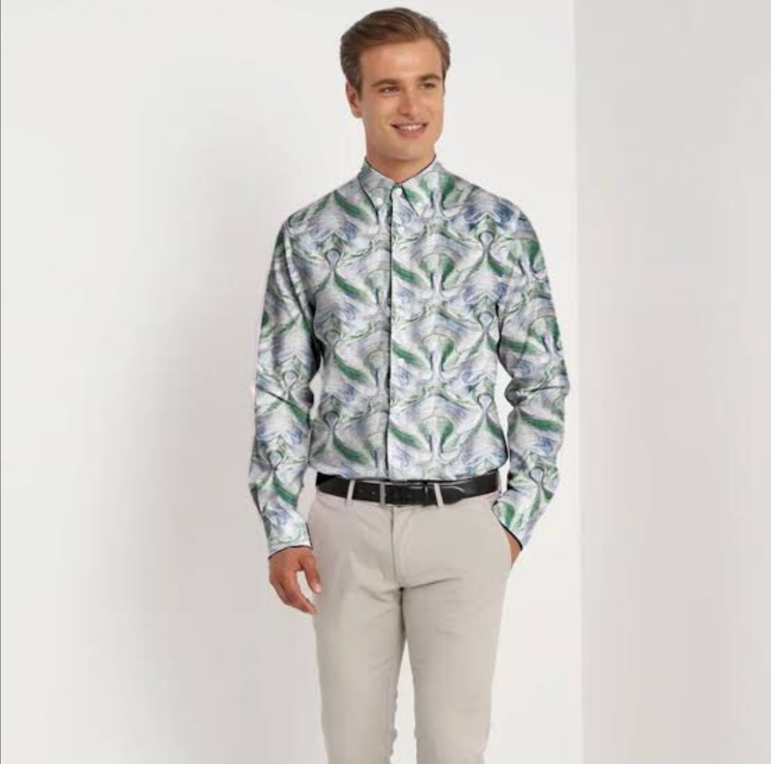 New Fashion Men's  Stylish Slim Fit Casual Shirt