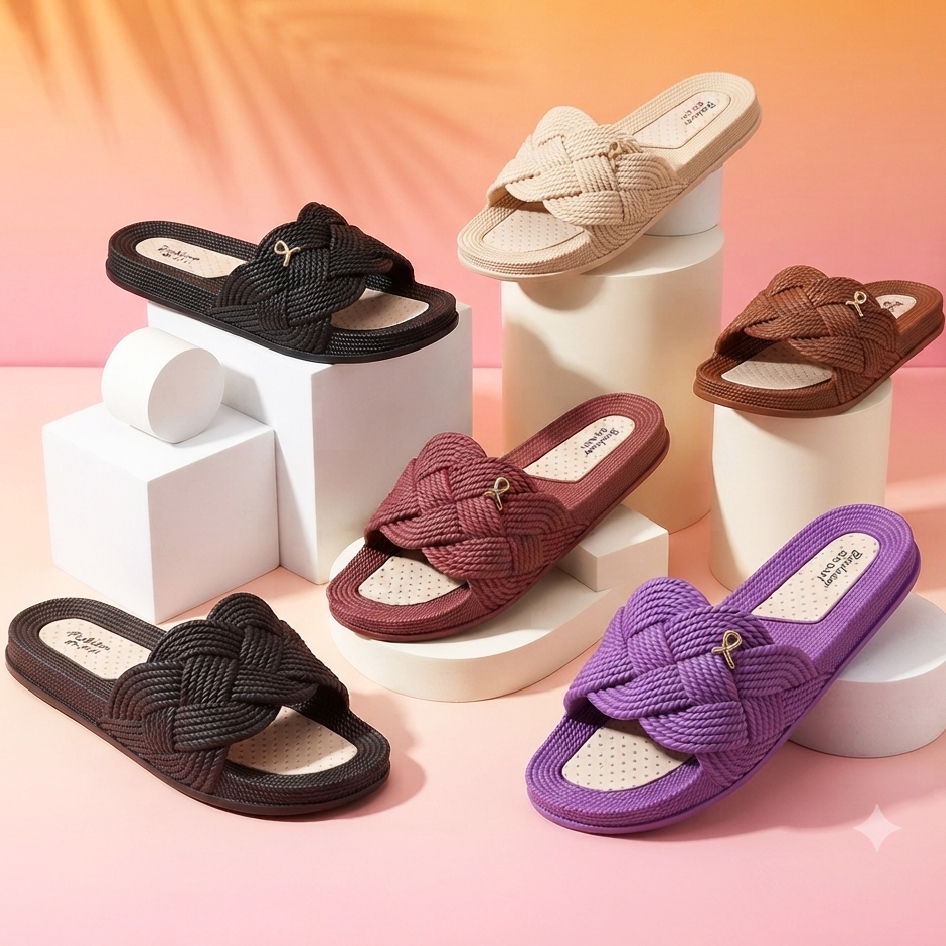 Cheap Price House Slippers for Women Casual Soft Multiple Design Flip Flops for Women