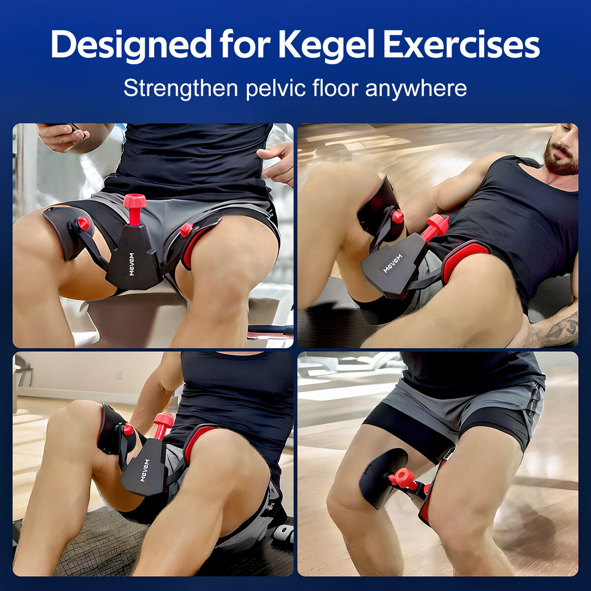 Thigh Master 26lb Pelvic Floor Exercise Strengthening Device Women Muscle Trainer Inner Thigh Exercise Workout For Kegel Pilates