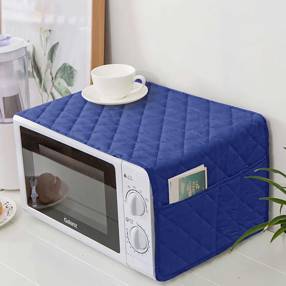 OVEN COVER MICROWAVE DUST PROOF 4 POCKET STORAGE BAG
