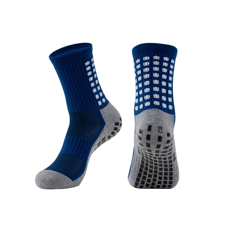 Anti-slip Football Socks Non-slip Soccer Basketball Tennis Outdoor Sport Socks Grip Cycling Riding Men Socks