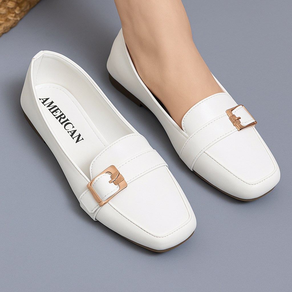 Women Flat Loafers & Moccasin Shoes Winter Ballet Flat Pumps & Loafers