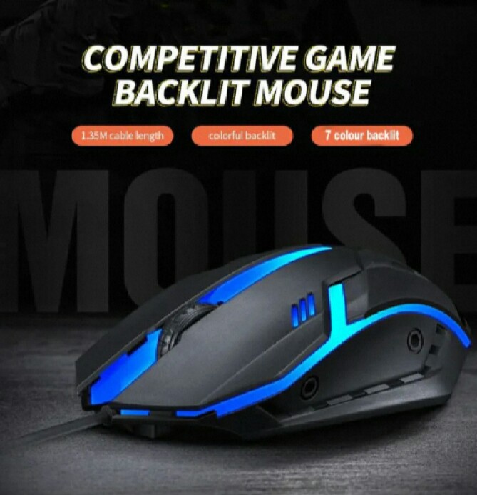 ERGONOMIC DESIGN RGB GAMING MOUSE