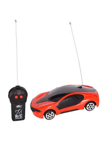 Bugatti Style RC Car 27MHz Radio Control Toy | High Speed Remote Control Racing Car for Kids | Blue