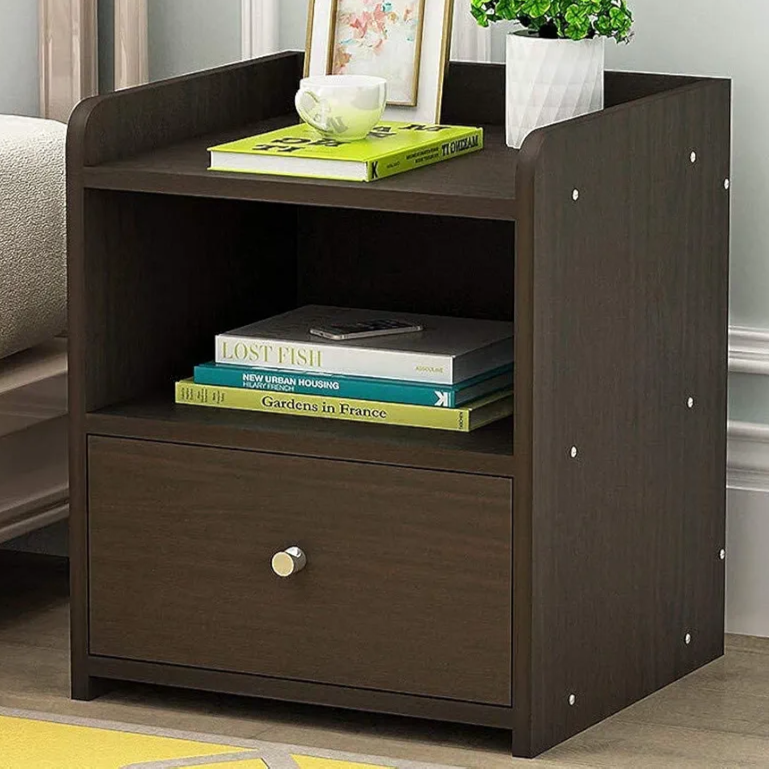 Side Table with Extra Storage Features Space Saving | Daraz.pk