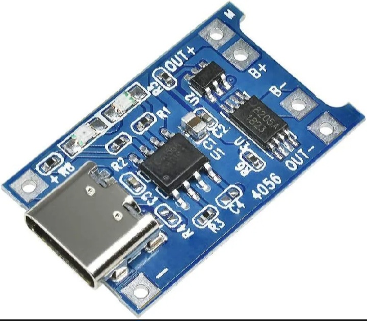 TP4056 Type-C / Micro-USB 5V 1A 18650 Lithium Battery Charger Module Li-ion Charging Board with Dual Protection