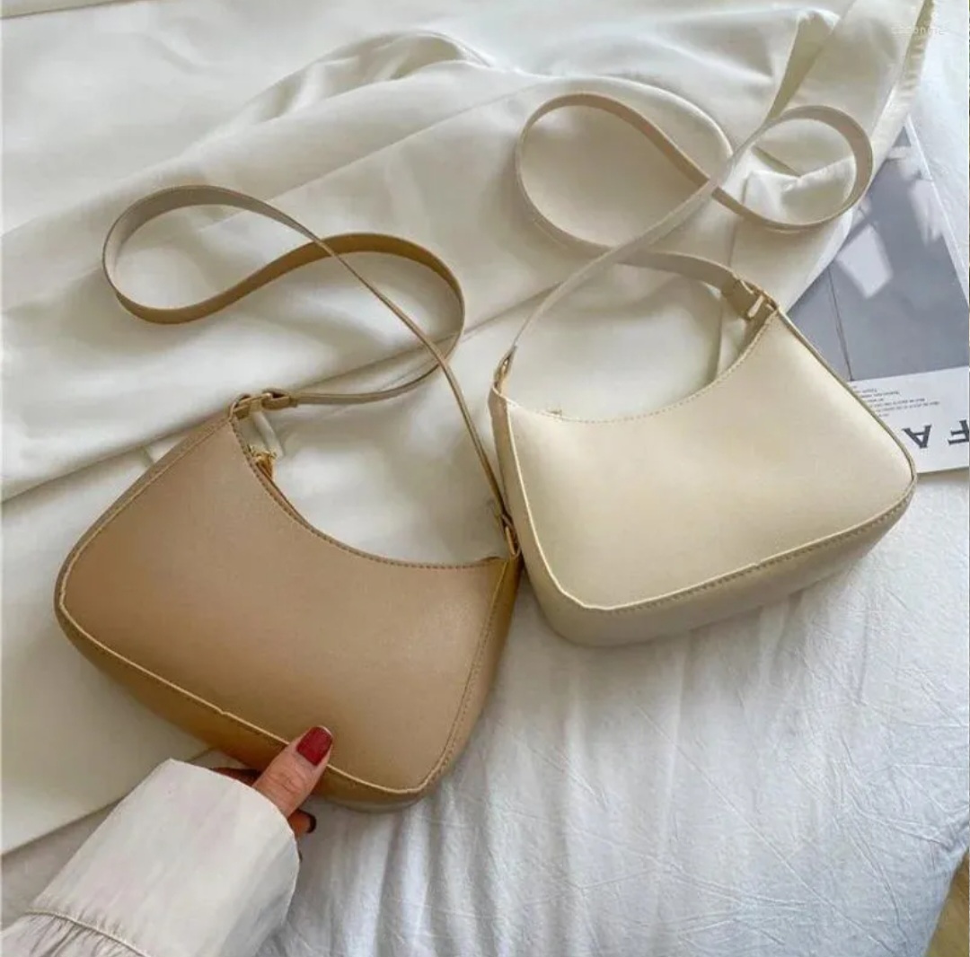 Shoulder Bags Trend Solid Color PU Leather Extra Large Bucket Shape Zipper Closure Women Handbags