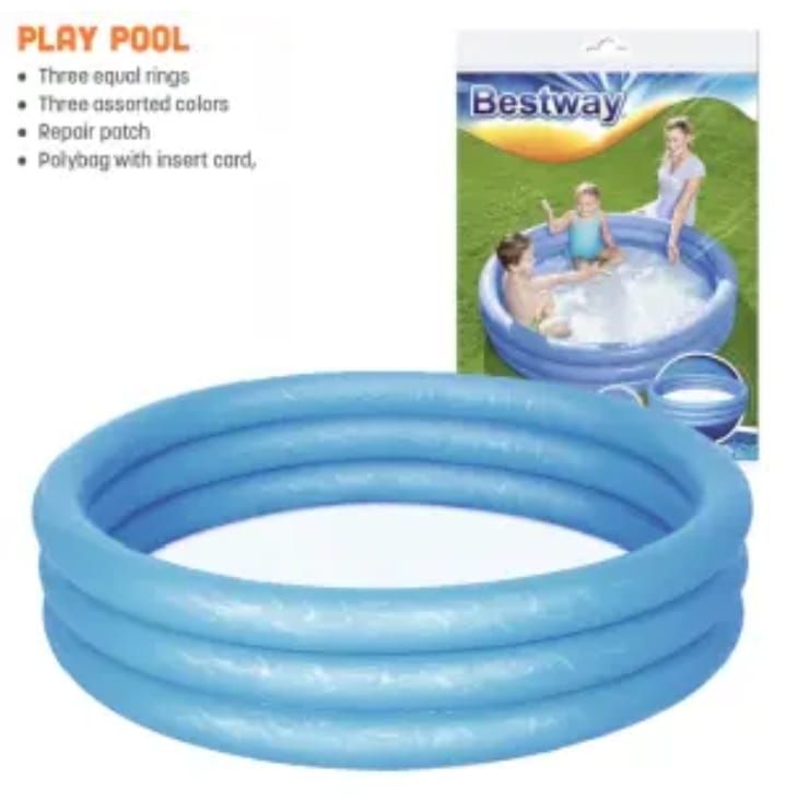 Bestway Kids Paddling Pool Inflatable Water BESTWAY Inflatable Baby ...