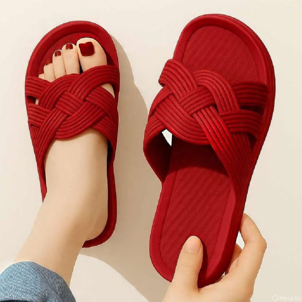 Women Casual House Slippers Soft Rubber Slides & FlipFlops For Summer Best Indoor Slides For Womens