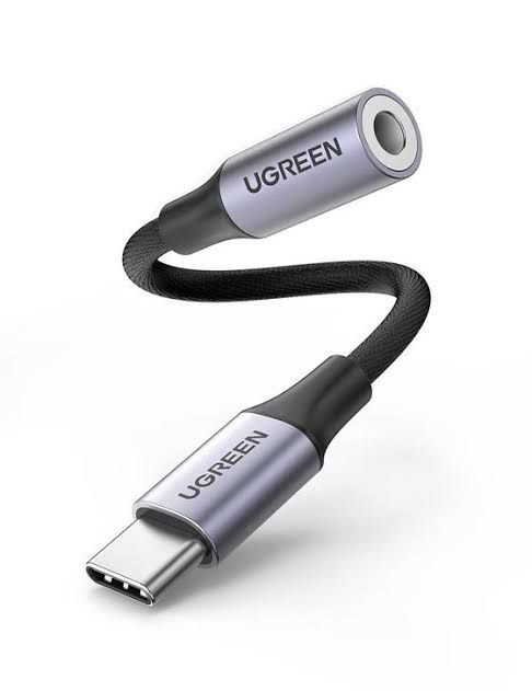 UGREEN Lott Type C to 3.5mm Audio Adapter Cable for Xiaomi, OnePlus, , Vivo , Oppo, universal compatibly For All Mobiles